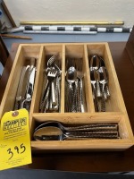 Pieces Silverware in Tray