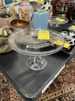 Glass Pedestal Cake Stand