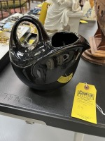 Hall China Water Pitcher Tilted Ball