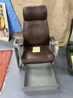 Vintage 1950s to 1970s Military or Transport Aircraft Seat