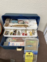 Vintage Tackle Box Full