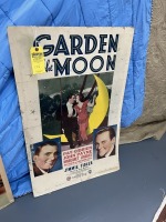 1938 Garden of the Moon Movie Poster (Warner Brothers)