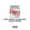 SAMPLE CONTRACT AVAILABLE ONLINE (ENGLISH & SPANISH)