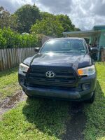 2017 TOYOTA TACOMA - VIN #5TFRX5GN7HX094706 - Black Exterior - Automatic Transmission - Cloth Interior - Backup Camera - Tailgate Key Lock - Tow Package - 60,357 Miles on Odometer (Located in Davie, FL) ***Additional Terms / Fees Apply --- Titled Vehicle*