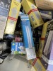 TOTES ASSORTED LIGHT BULBS, CHANDELIER, LANTERN, ETC - 7