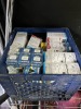 MILK CRATES OF ASSORTED 2-PIN LIGHT BULBS, 4-PIN LIGHT BULBS, ETC - 5