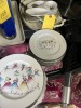 ASSORTED - MITTERTEICH BAVARIA PLATES, HOLIDAY, WEDGEWOOD, ROSANNA, ETC - 7