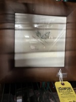 ASSORTED FRAMED PICTURES - 2- BATHROOM / 1- BUTTERFLY