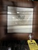 ASSORTED FRAMED PICTURES - 2- BATHROOM / 1- BUTTERFLY