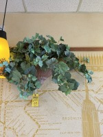 ARTIFICIAL PLANTS WITH WALL PLANTER DECOR