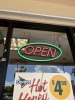 LIGHTED 'OPEN' SIGN (MOUNTED)