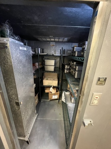 GREEN METRO RACKS (IN WALK-IN REFRIGERATOR)