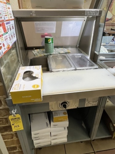 DUKE SWD700-60F1M HOTWELL WITH 3 TRAYS & LIDS WITH COVER