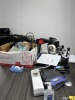 LOT ASSORTED OFFICE SUPPLIES - FILE ORGANIZERS, KEYBOARDS, TAPE, PRINTER, STAPLERS, ETC - 5