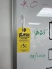 WHITE BOARD (MOUNTED) - APPROXIMATELY 36''x70'' - 2