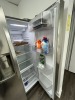 LG STAINLESS STEEL THIN Q FRENCH STYLE REFRIGERATOR / FREEZER - 4