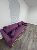 PURPLE COUCH