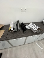 LOT ASSORTED INTERLOCK ASSA ABLOY SLIDING GLASS DOOR HANDLE ASSEMBLIES