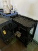 ASSORTED SMALL RESIN ROLLING CARTS - 2