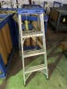 WERNER ALUMINUM LADDER - 4'