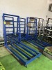 BLUE ROLLING WOOD CARTS - 2