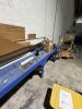 WOOD WORK TABLE WITH 4 TRAY SPOTS - 12'x2' - 2
