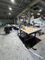 WOOD WORK TABLES - 8'x4'