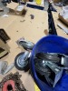 LOT ASSORTED CASTERS & 1- BRACKET - 5