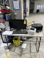 LOT COMPUTER SYSTEM - CPU / ASUS MONITOR / PANTUM PRINTER / ZELDA GC4200 / KEYBOARD