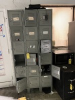 SECTIONS LOCKERS - 6 LOCKERS PER SECTION