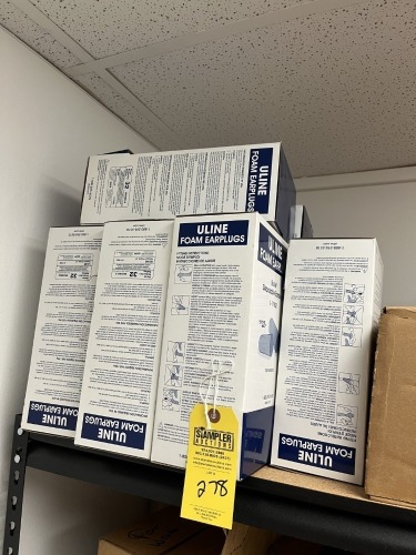 BOXES U-LINE FOAM EARPLUGS