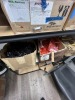 LOT CONTENTS OF SHELVING UNIT - HARDWARE, WINDOW LOCKS, ETC - 4
