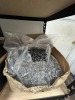 LOT CONTENTS OF SHELVING UNIT - SCREWS, WINDOW LOCKS, SMALL WHEELS, ETC - 3