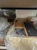 LOT CONTENTS OF SHELVING UNIT - SCREWS, WINDOW LOCKS, SMALL WHEELS, ETC - 4