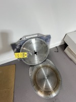 ASSORTED BLADES - 1- DIAMOND BLADE / 3- CARBIDE BLADES (NEW)