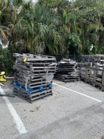 LOT ASSORTED PALLETS & RACKS