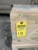WOOD CHEST WITH DESIGN ON STAND - 4