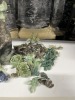 LOT ASSORTED JADE SCULPTURES (HEAVILY DAMAGED) - 4