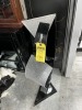 ACRYLIC / LUCITE SCULPTURE - POST MODERN BLACK & WHITE ABSTRACT - SHLOMI HAZIZA