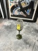 WOMAR GLASS DECORATIVE LARGE WINE GLASS - POLAND