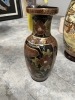CHINESE FLORAL VASE - 18''H - 2