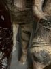 ANTHROMORPHIC TRIBAL FIGURE STATUES (1 HAS BROKEN LEG) - 2