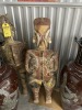 ANTHROMORPHIC TRIBAL FIGURE STATUES (1 HAS BROKEN LEG) - 3