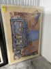 MIXED MEDIA IN PLEXIGLASS - ''PROFILE'' - SIGNED BRUCE SHERMAN '85 - 44''x64''