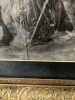 GOLD FRAMED & MATTED ARTWORK - MOSES STRIKING THE ROCKS DEPICTION - 29''x41'' - 3