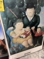 POSTER - ''UNA FAMIGLIA'' - BOTERO 1989 - 27''x37''