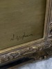 PAINTING ON WOOD - NUDE WOMAN - SIGNED N BINGHAM - 2
