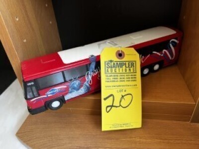 DIE CAST - GRAY LINE - NEW YORK RED BUS
