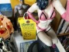 ASSORTED PIECES - 1- THE REAL BETTIE PAGE BOOK / FIGURINE 602/1500 / 1- HAND PAINTED FIGURE - 3