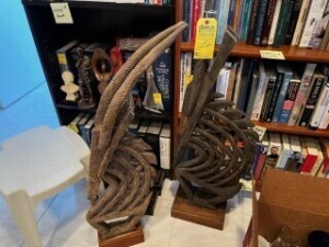 WOOD CARVINGS - APPROXIMATELY 36'
